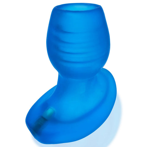 Glow Hole 1 Butt Plug - Small - Blue Morph