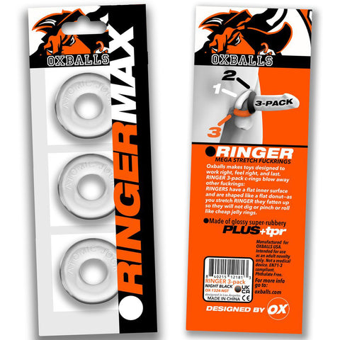 Ringer Max 3-Pack - Clear