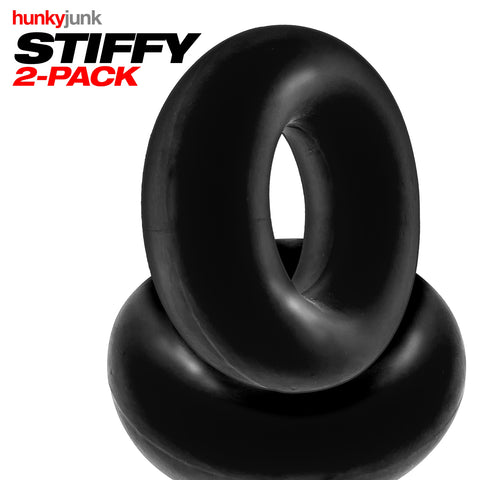 Stiffy  2 -Pack Bulge-Rings - Tar Ice