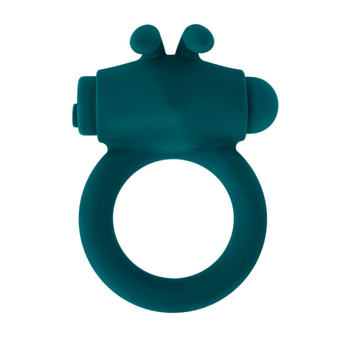 Bunny Buzzer - Cock Ring - Deep Teal