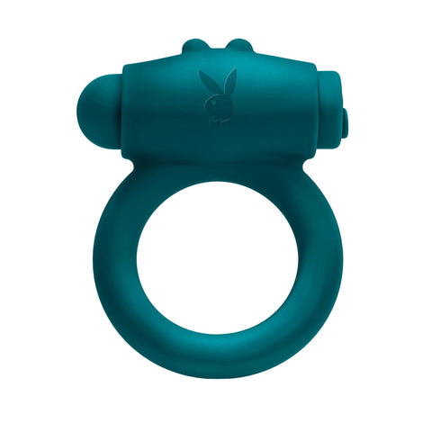 Bunny Buzzer - Cock Ring - Deep Teal