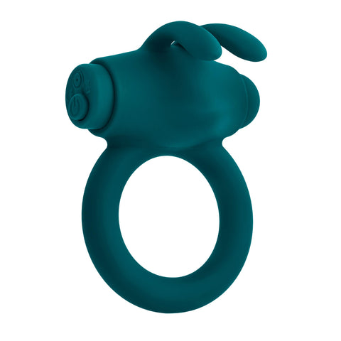 Bunny Buzzer - Cock Ring - Deep Teal