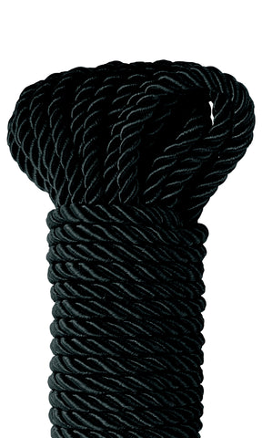 Fetish Fantasy Series Deluxe Silky Rope - Black