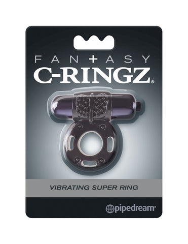 Fantasy C-Ringz Vibrating Super Ring Black