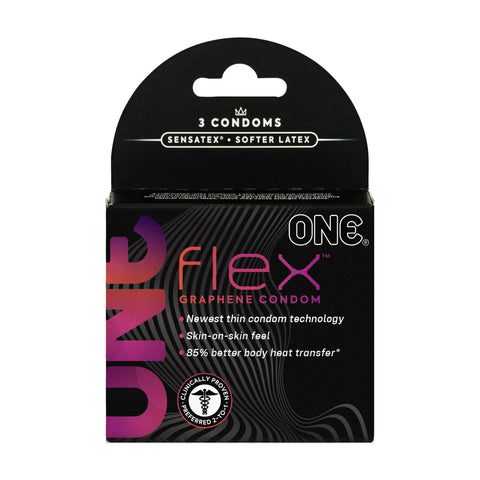 One Flex 3 Ct Condoms