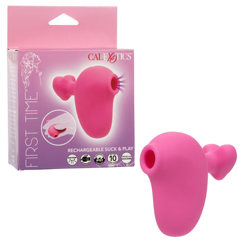 First Time Rechargeable Suck and Play - Pink