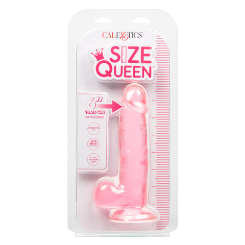 Size Queen 6 inch/15.25 Cm - Pink