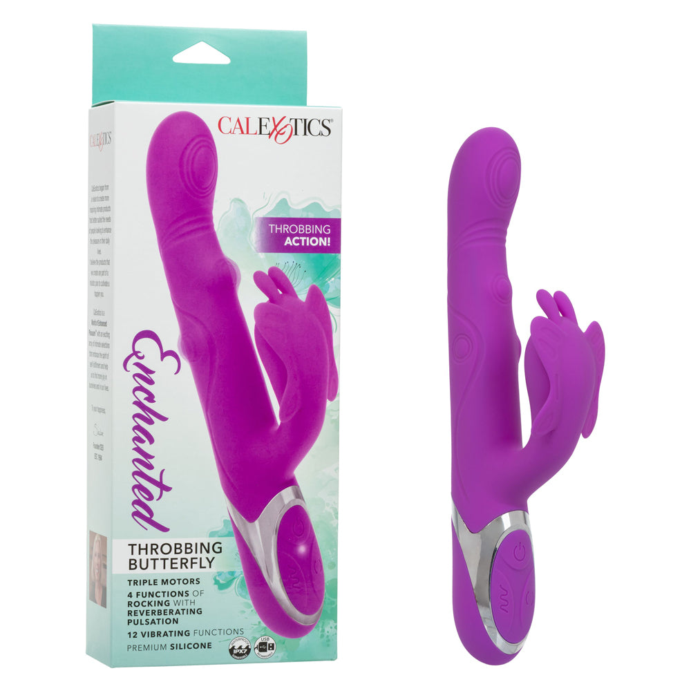 Enchanted Throbbing Butterfly - Purple
