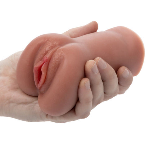 Stroke It Liquid Silicone Juicy Pussy - Brown