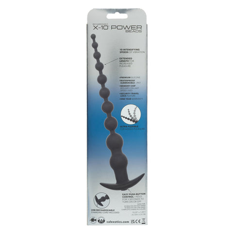 Rechargeable X-10 Power Beads - Black