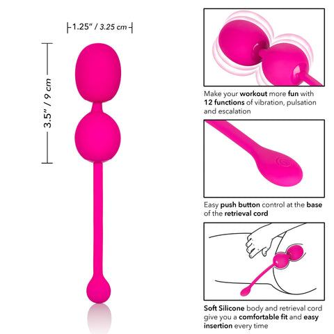 Rechargeable Dual Kegel - Pink