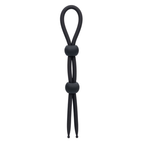Alpha Liquid Silicone Dual Lasso - Black