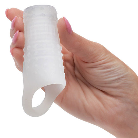 Basic Essentials Liquid Silicone Stimulation Enhancer - Clear