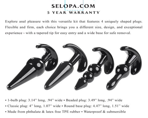 Intro to Plugs - Black