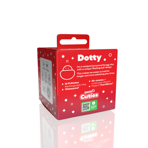 Screaming O Cuties Dotty Egg Vibrator  - Dusty Rose