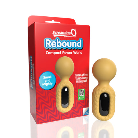 Screaming O Rebound Compact Power Wand - Bumblee Yellow