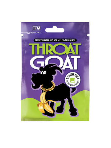 Throat Goat Mouth Watering Oral Sex Gummies - 20 Ct Display