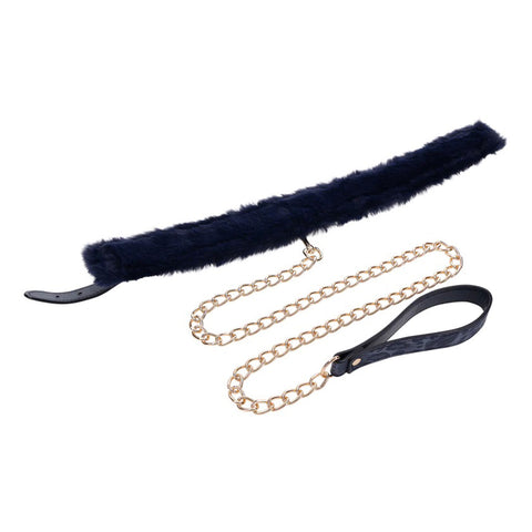 Cougar Fur Collar and Leash