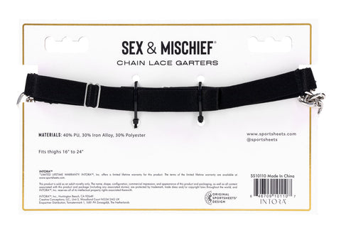 Chain Lace Garters
