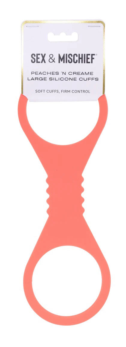 Peaches 'N Creame Silicone Cuffs - Large - Orange