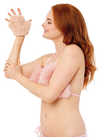 Peaches 'N Creame Spiked Sensory Glove - Pink