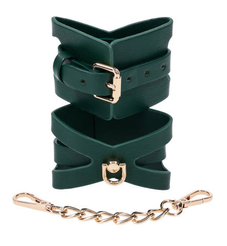 Indica Cutout Cuffs - Green