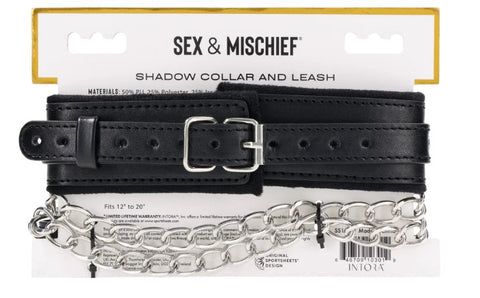 Shadow Collar and Leash - Black
