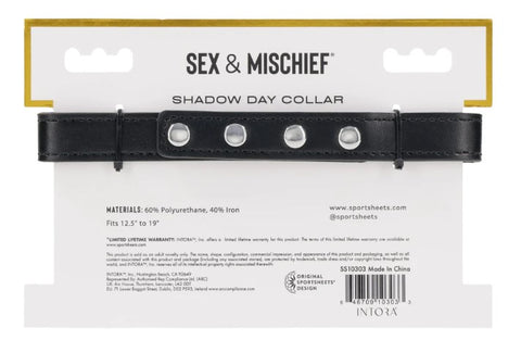 Shadow Day Collar - Black