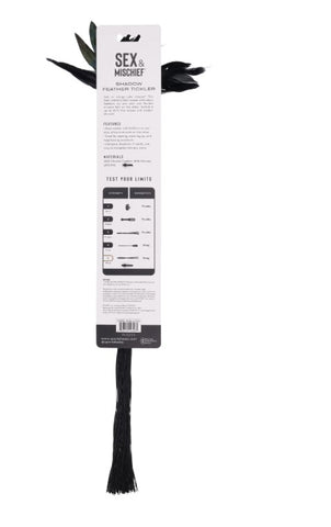 Shadow Feather Tickler - Black