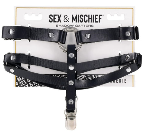 Shadow Garters - Black