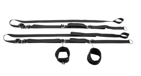 Anywhere You Dare Bondage Restraint System - Black