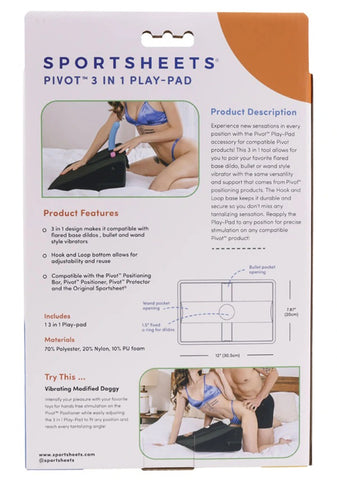 Pivot 3 in 1 Play Pad - Black