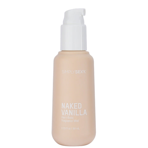 Simply Sexy Pheromone Hair and Body Mist Naked Vanilla 3.35 Fl Oz 99ml