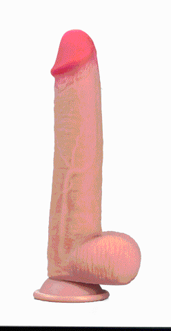 Real Skin 8" Dual Layer Dildo - Beige