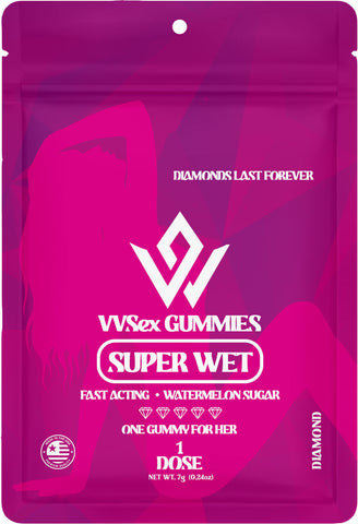 Vv Sex Gummies - Female Super Wet Edition Watermelon Sugar - 60ct