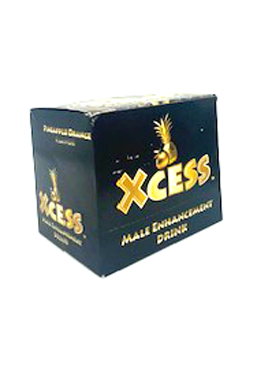 Xcess Energy Drink Male Enhancement 12 Ct Display  - Pineapple Orange