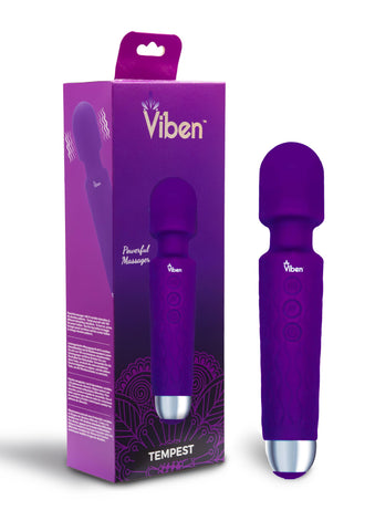 Tempest - Intense Wand Massager - Violet