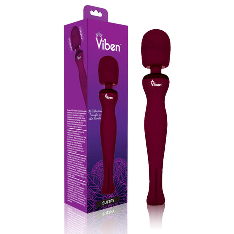 Sultry - Ruby - Intense Handheld Wand Massager