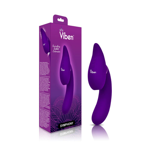 Symphony - Violet - Insertable Triple Motor Vibe