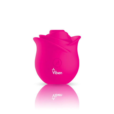 Zen Rose - Hot Pink - Handheld Rose Clitoral and Nipple Stimulator - Presale Only