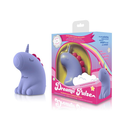 Dreamii Pulse Pulsing Unicorn Stimulator - Mystical Purple