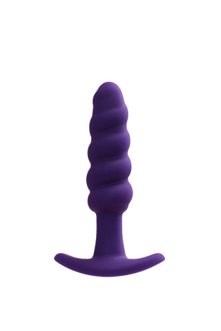 Twist Rechargeable Anal Vibe - Deep Purple