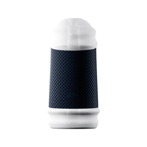 Spank Rechargeable Ultra-Grip Vibrating Stroker - Clear