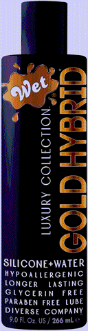 Wet Gold Hybrid Water Silicone Blend - 9 Fl. Oz.
