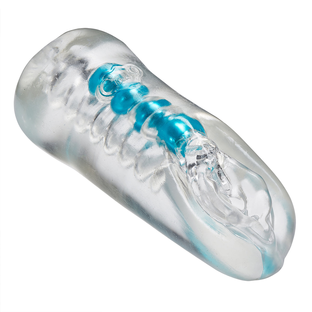 Personal Double Ended Beaded Stroker Clear