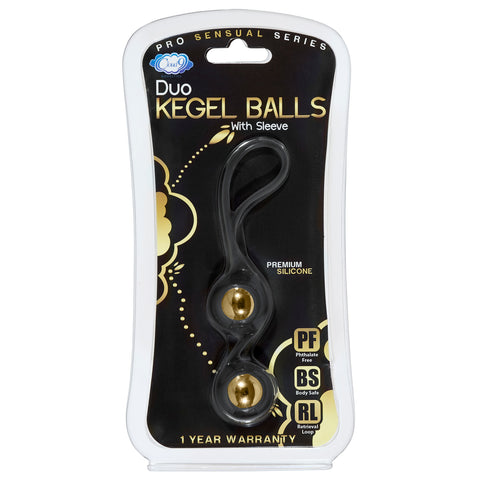 Duo Kegel Balls Black