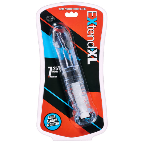 Extend XL Penis Sleeve 7.25" - Clear