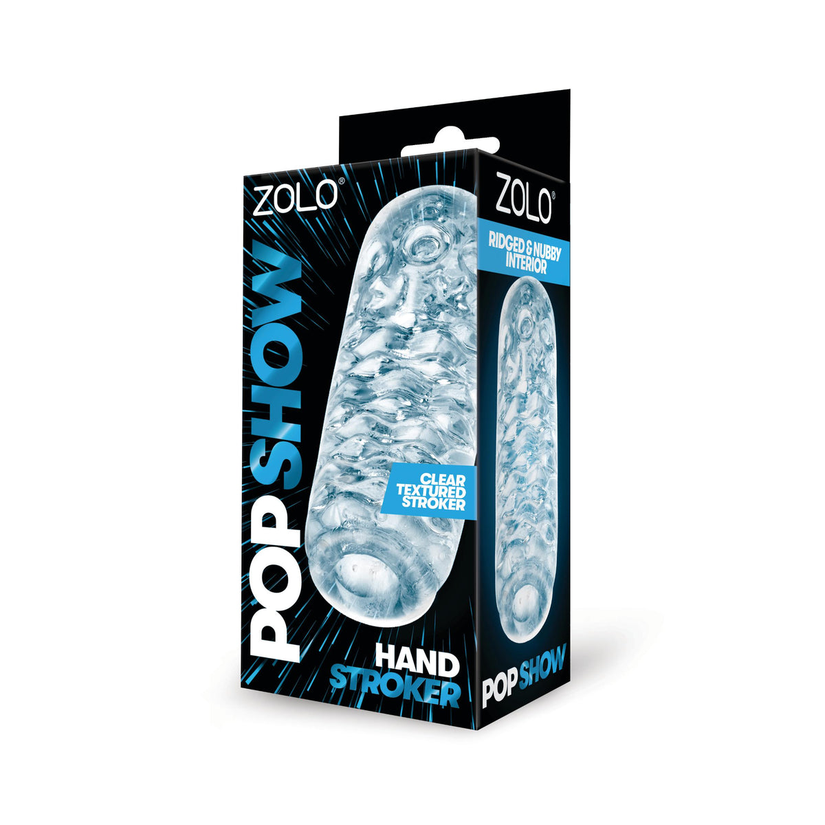 Zolo Pop Show Stroker - Clear