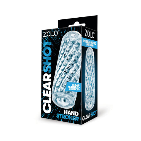 Zolo Hand Stroker Clear Shot Stroker