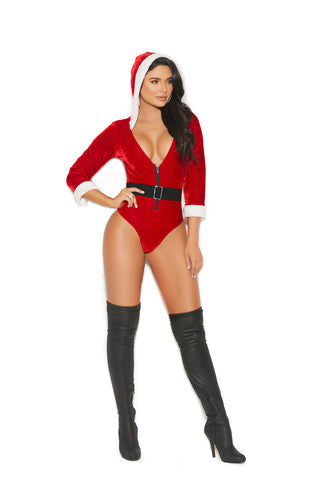 Santa's Tease - Medium - Red